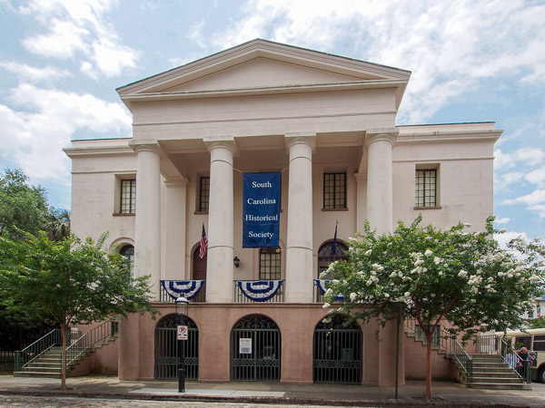Fun things to do in Charleston : South Carolina Historical Society - Fireproof Building.