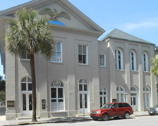 Fun things to do in Charleston : South Carolina National Bank.