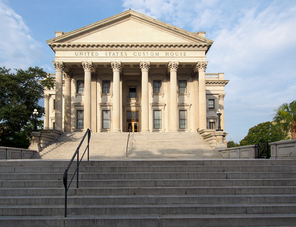 Fun things to do in Charleston : United States Custom House.