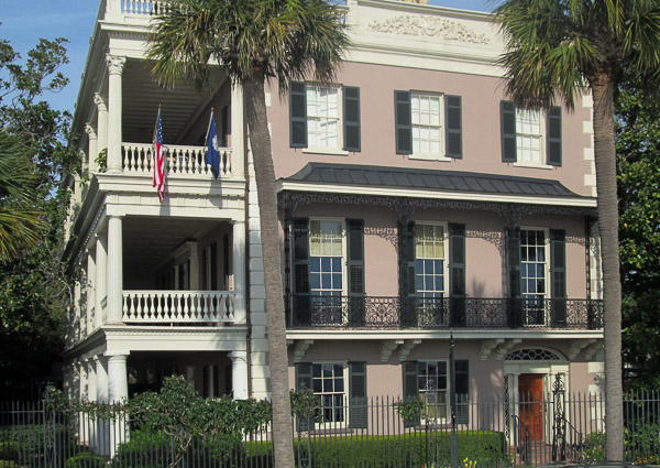 Fun things to do in Charleston : Edmondston-Alston House Museum.