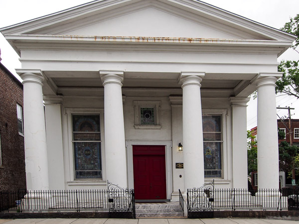 Fun things to do in Charleston : St Johannes Lutheran Church.